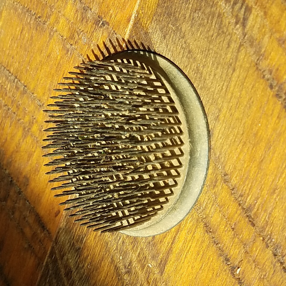Vintage Metal Flower Frog